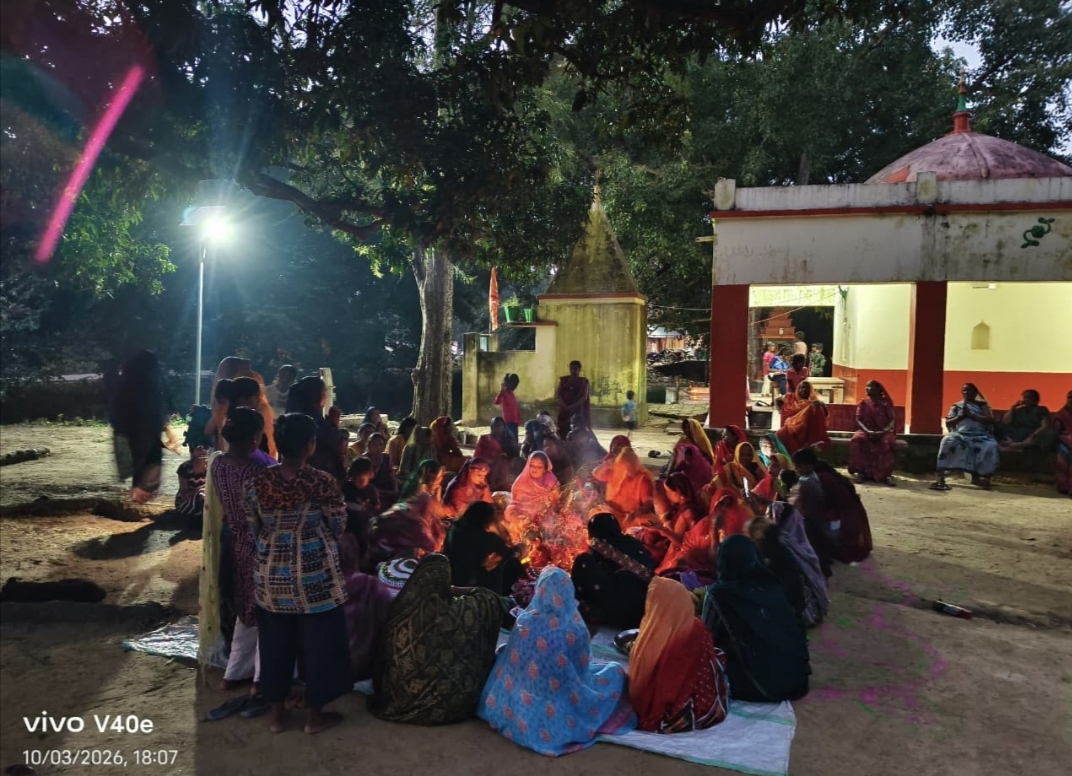बदलापुर खुर्द में महिलाओं ने रखा ज्युतिया व्रत