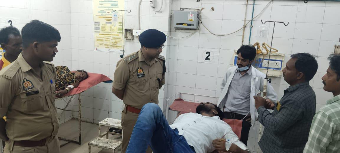 *बदलापुर ,बक्सा व तेजी बाजार की संयुक्त पुलिस टीम के साथ हुई मुठभेड़ एक बदमाश घायल, दूसरा साथी फरार*