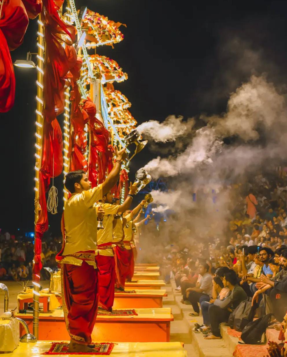 *वाराणसी: 5 फरवरी तक गंगा आरती स्थगित, श्रद्धालुओं से भीड़ न लगाने की अपील*