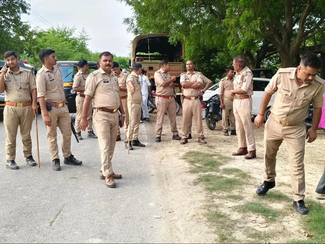*प्रतापगढ़ में प्रेम प्रसंग को लेकर हुए विवाद में एक युवक की मौत मौके पर तीन थानों की फोर्स तैनात*