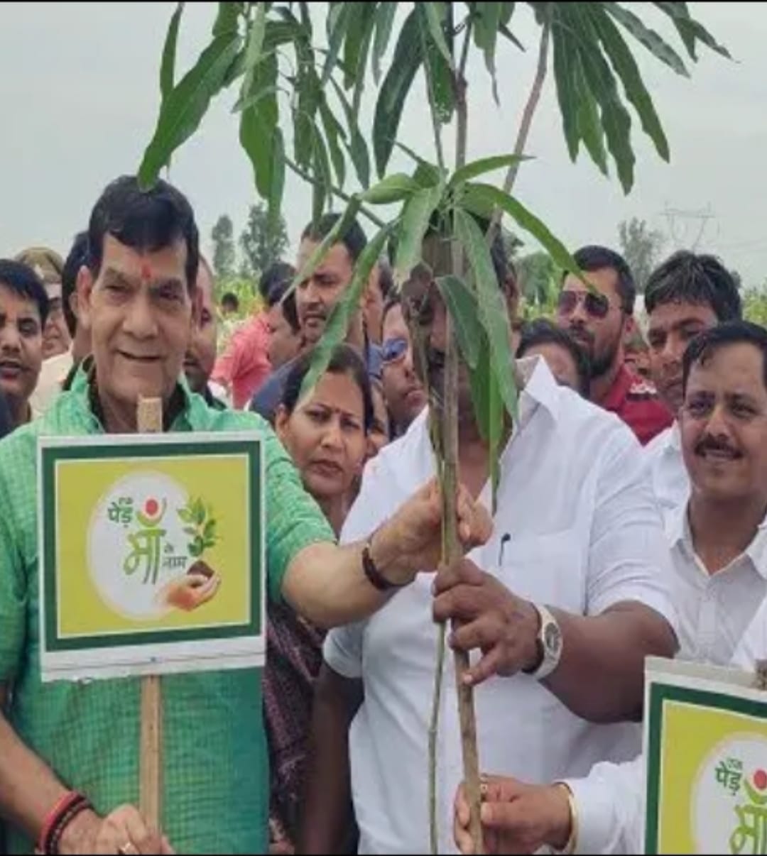 *मात्र एक दिन में55 लाख पौधे लगाकर जौनपुर जिले ने बनाया रिकॉर्ड*