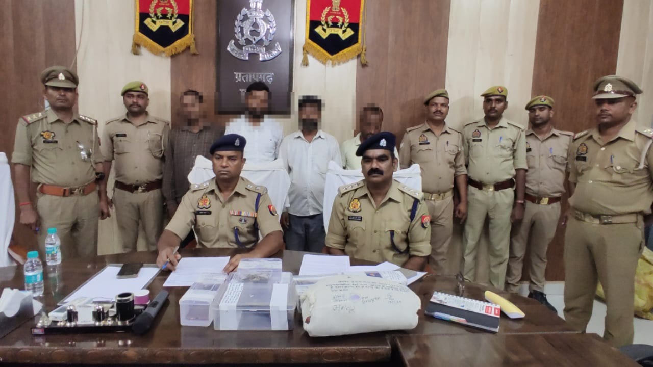 *प्रतापगढ़ पुलिस की तत्परता से 24 घंटे के अंदर अपहरण व फिरौती की घटना का हुआ खुलासा 04 अभियुक्त गिरफ्तार*