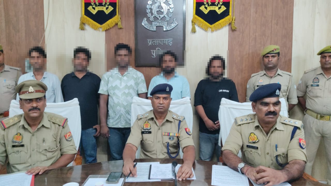 *प्रतापगढ़ पट्टी रजिस्ट्री कार्यालय में हुए गोली कांड में पुलिस ने दो पच्चीस हजार इनामिया सहित पांच लोगों को किया गिरफ्तार*