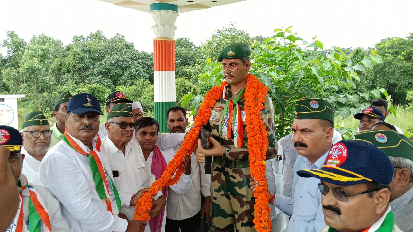 सीमा पर डटे रहकर हमारी सुरक्षा करते हैं देश के जवान:प्रदेश सचिव