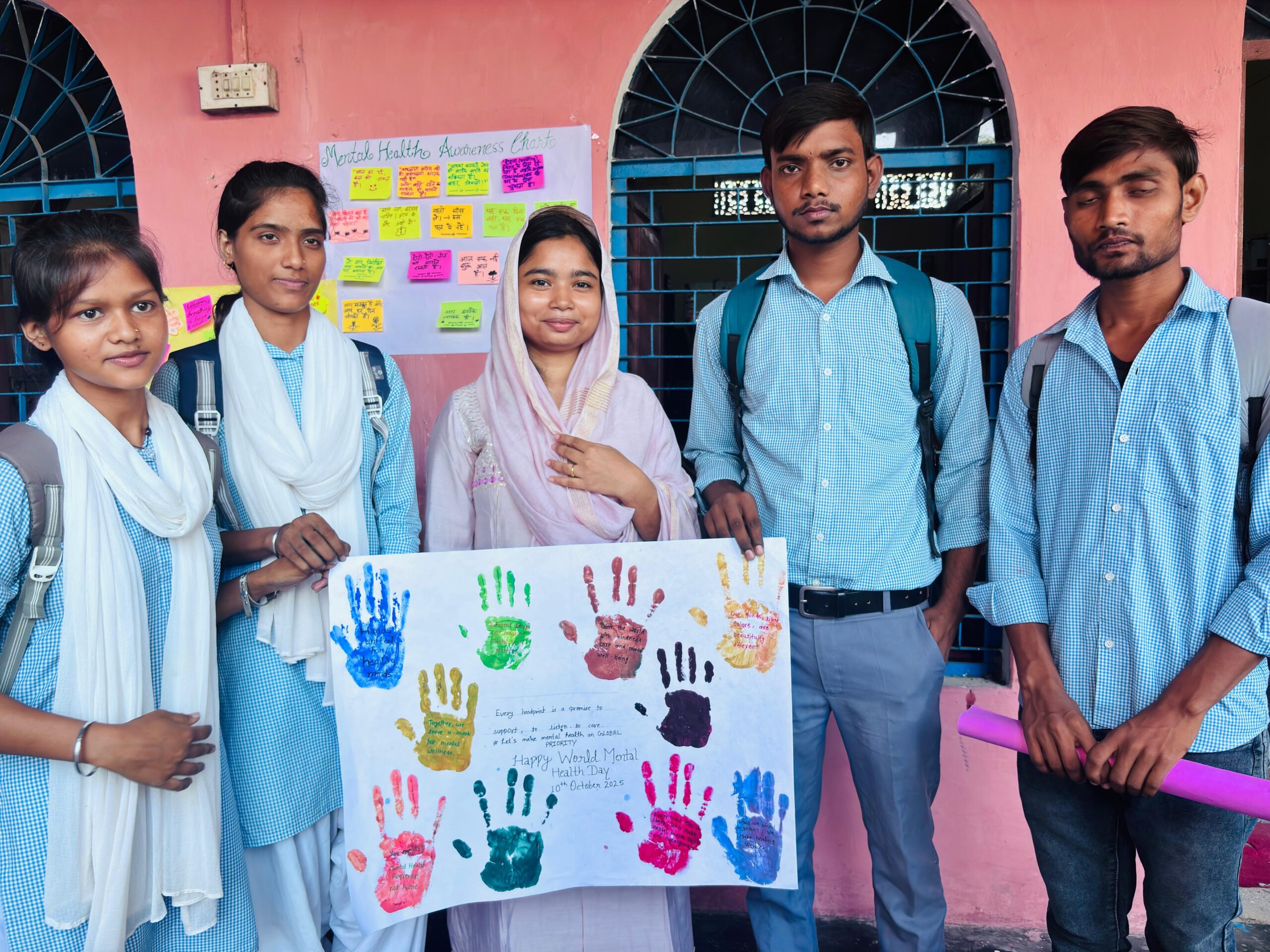 विश्व मानसिक स्वास्थ्य दिवस के अवसर पर जागरूकता कार्यक्रम आयोजित