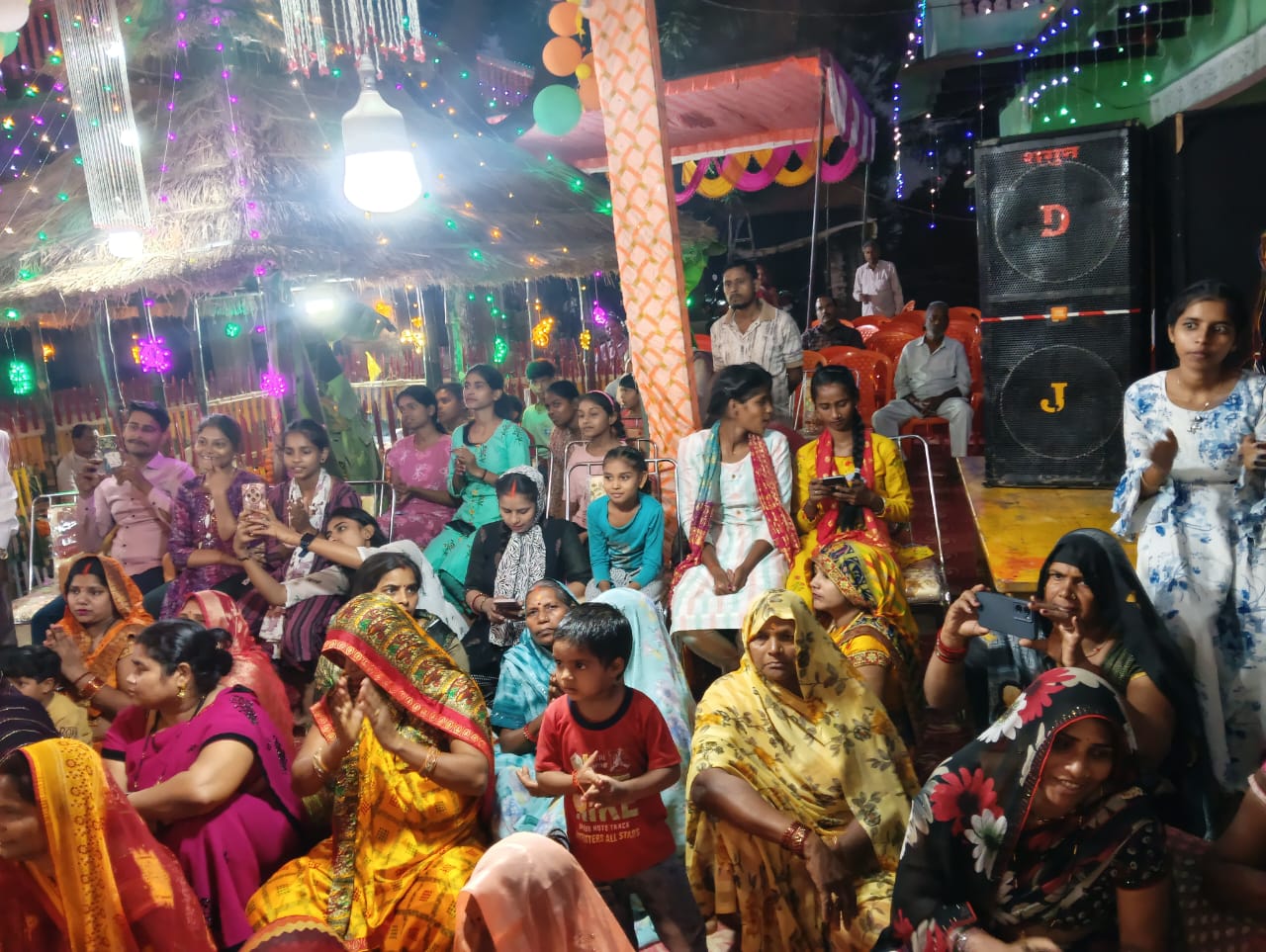 *हरसिंग पट्टी में श्रीमद्भागवत कथा के दूसरे दिन भक्त हुए भावविभोर*