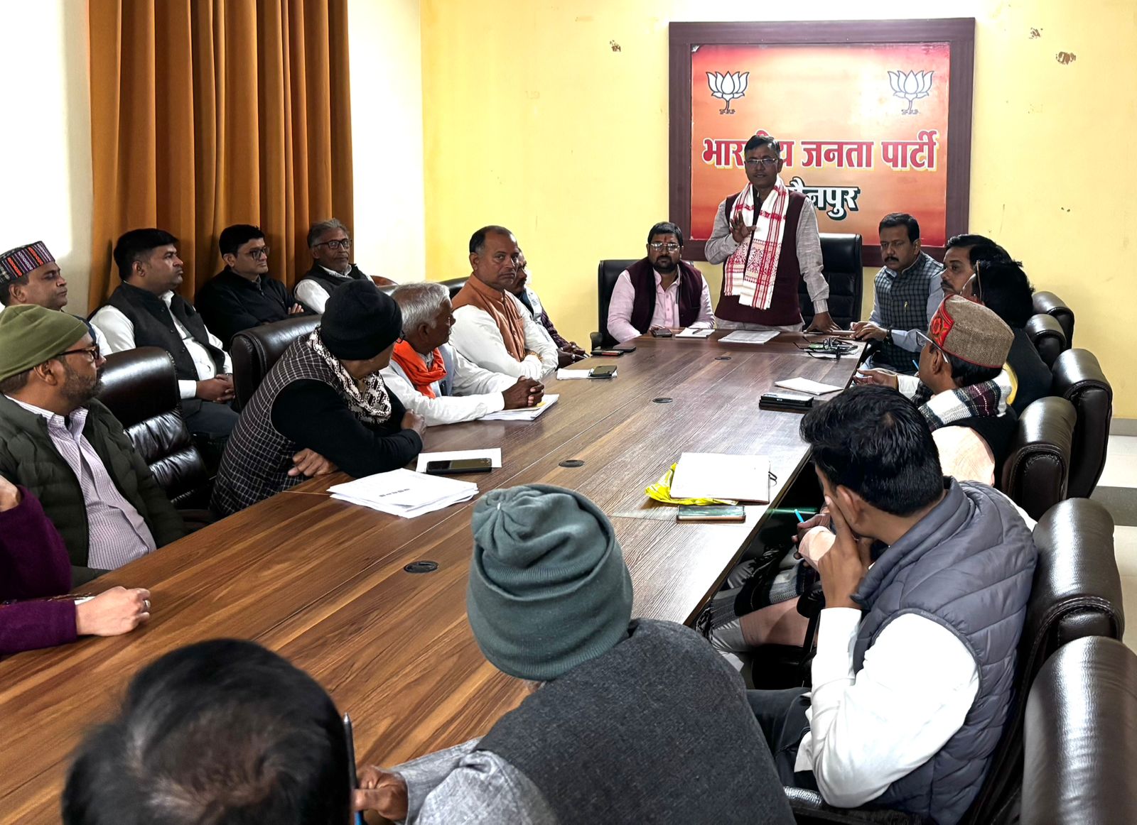 सभी कार्यकर्ता मतदाता पंजीकरण में निष्ठा से लग जाए: अजीत प्रजापति