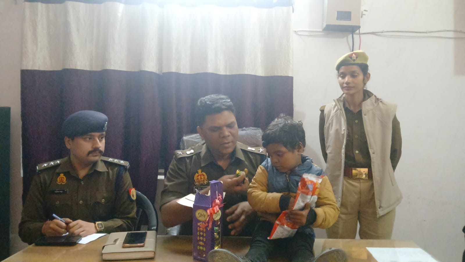 पुलिस की सूझ बुझ और सीसीटीवी की मदत से चार घंटे में ही बरामद हुई 3 वर्षीय बच्ची