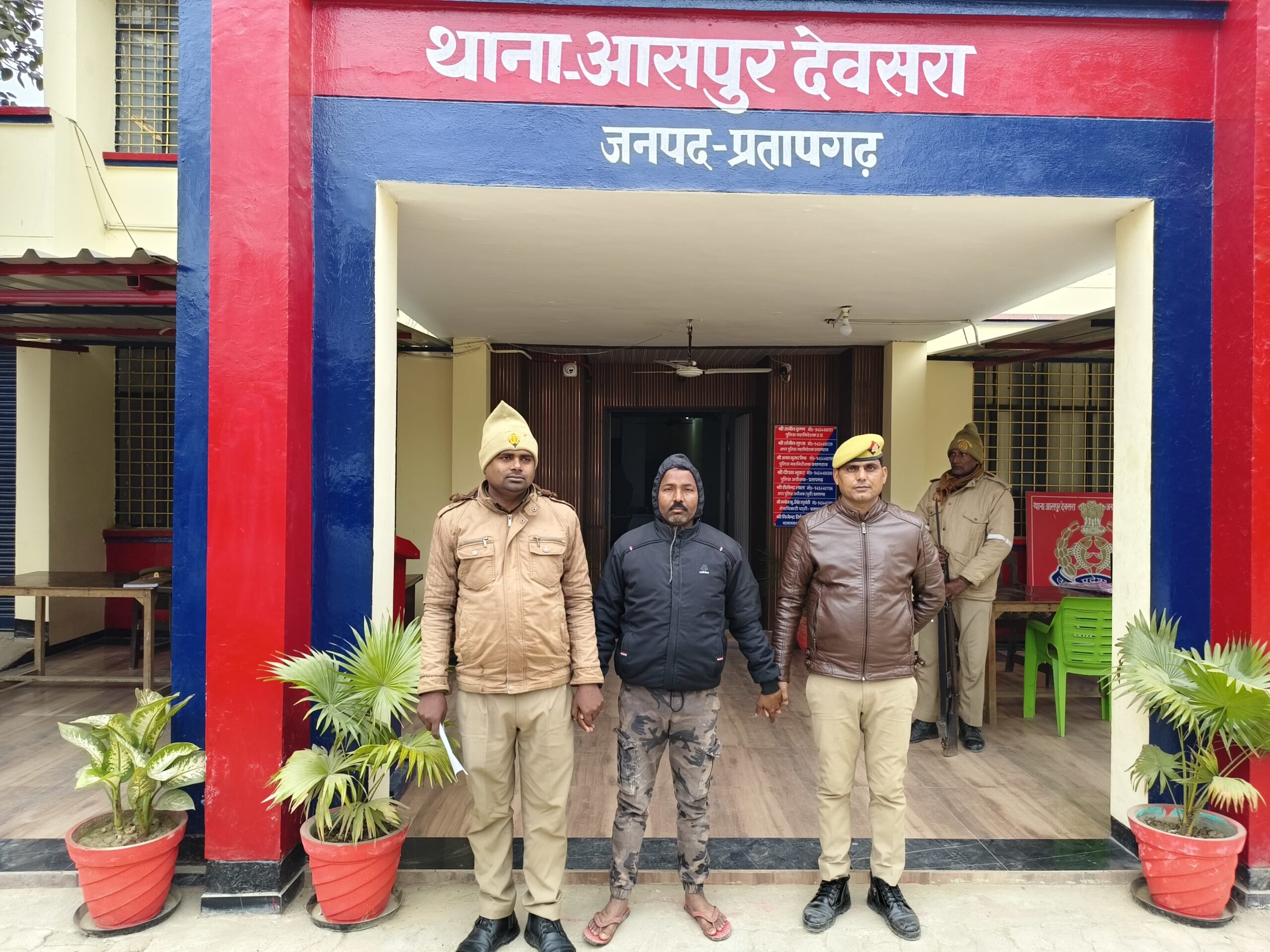 *प्रतापगढ़ आसपुर देवसरा पुलिस ने गोवध व पशु क्रूरता के अभियोग में वांछित अभियुक्त को किया गिरफ्तार*