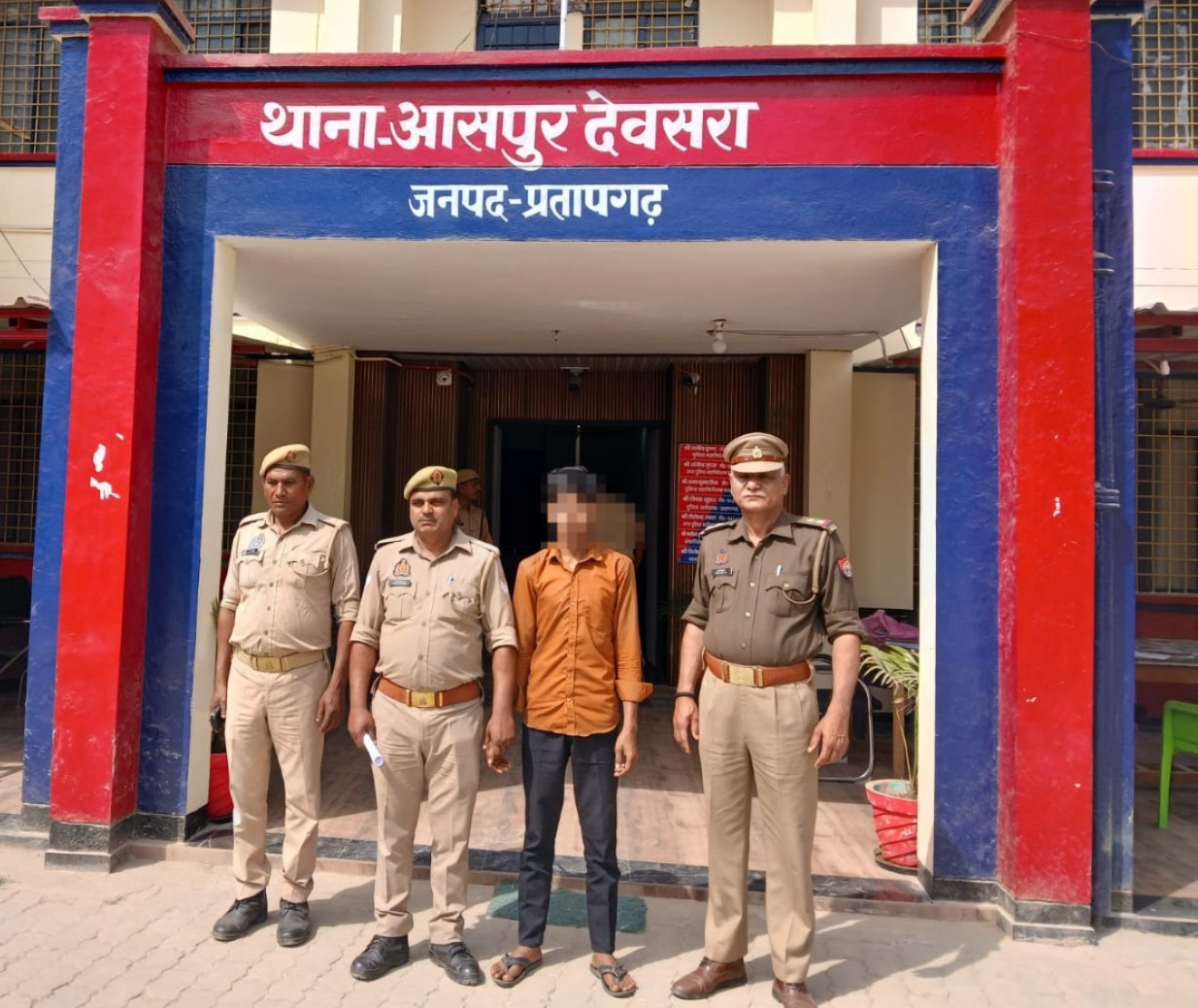 *प्रतापगढ़ आसपुर देवसरा पुलिस ने अपहरण के मामले में एक अभियुक्त को किया गिरफ्तार*