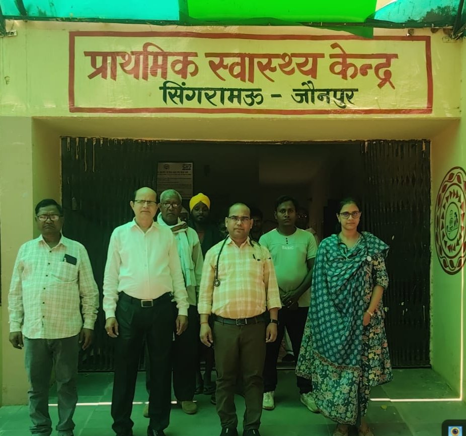 सिंगरामऊ व जमऊपट्टी में मुख्यमंत्री जन आरोग्य मेला