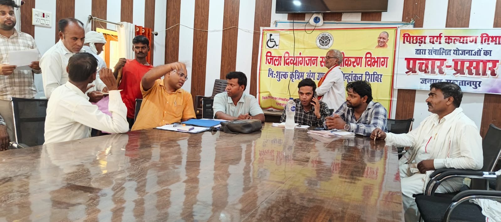प्रतापपुर कमैचा में दिव्यांगजन विशेष शिविर आयोजित, 25 से अधिक लाभार्थियों का हुआ पंजीकरण