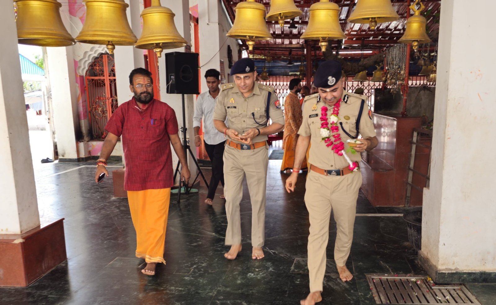 *प्रतापगढ़: आईजी प्रयागराज ने अवधेश्वर नाथ धाम का किया निरीक्षण, कांवड़ यात्रा की सुरक्षा व्यवस्थाओं का लिया जायजा*