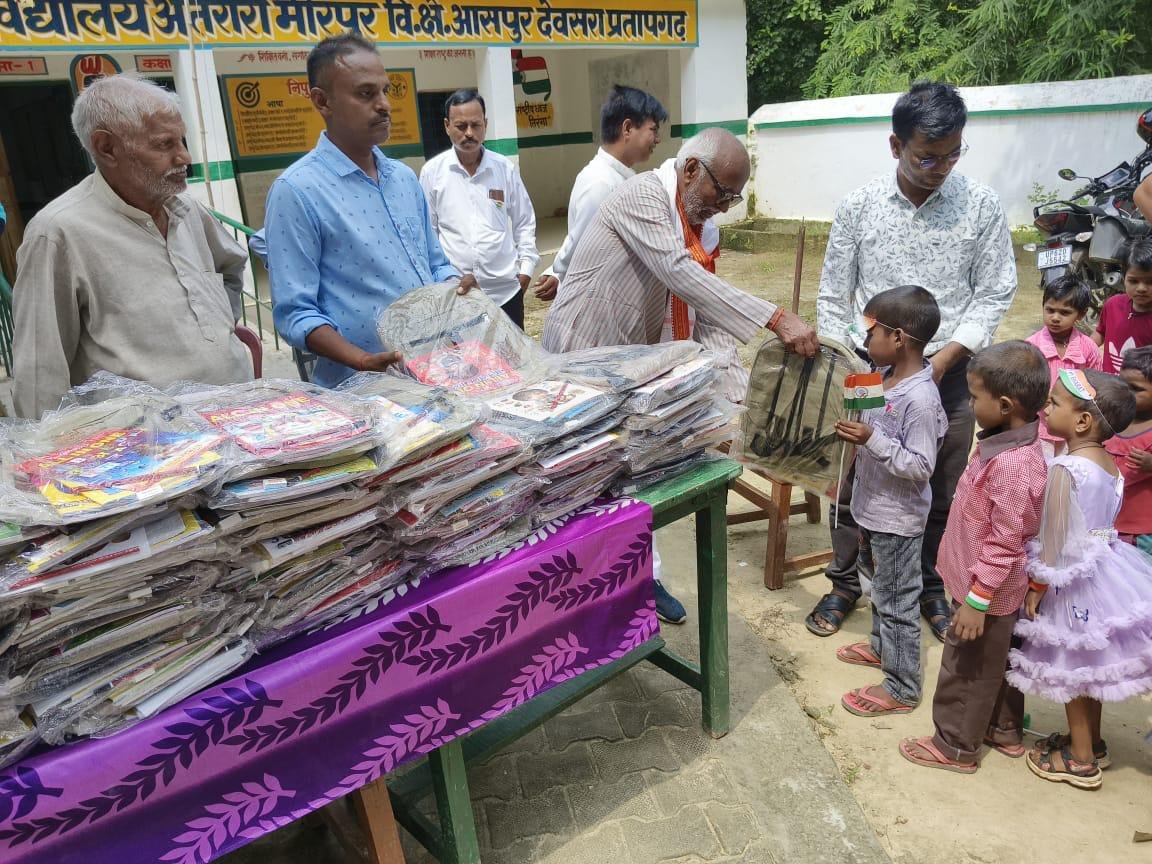 *प्रतापगढ़ आसपुर देवसरा क्षेत्र के विद्यालयों में धूमधाम से मनाया गया 80वां स्वतंत्रता दिवस*